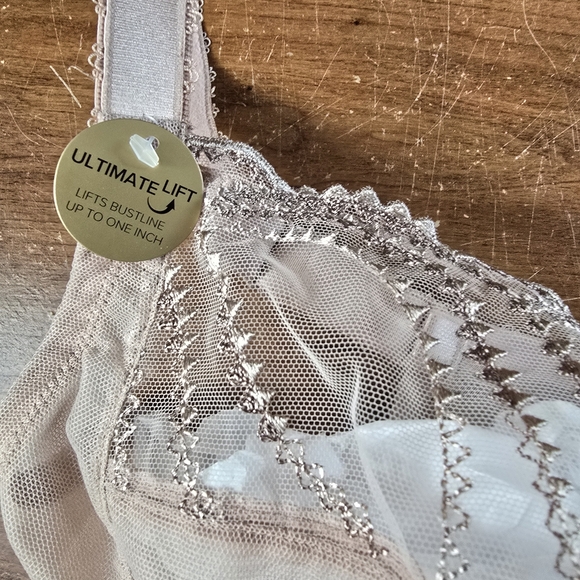 Wacoal Ultimate Lift Women's Sheer Lace Bra - Beige - Picture 4 of 10